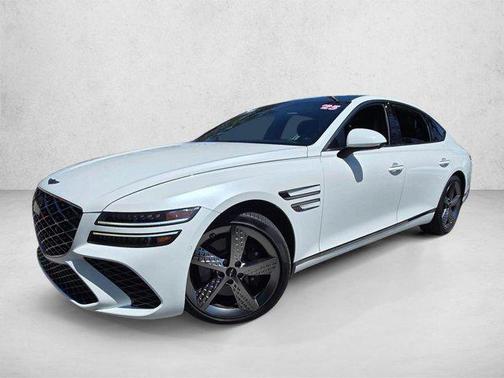 Uyuni White 2025 Genesis G80 3.5T Sport Prestige AWD