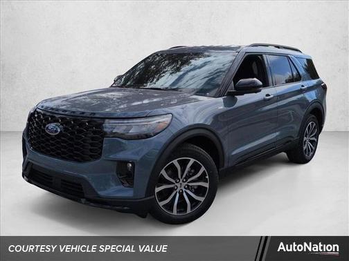 Vapor Blue Metallic 2026 Ford Explorer ST-Line