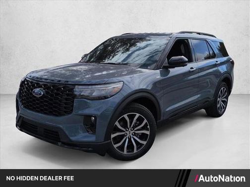 Vapor Blue Metallic 2026 Ford Explorer ST-Line