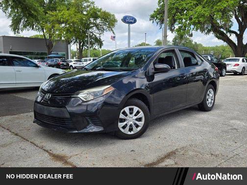Black Sand Pearl 2016 Toyota Corolla L