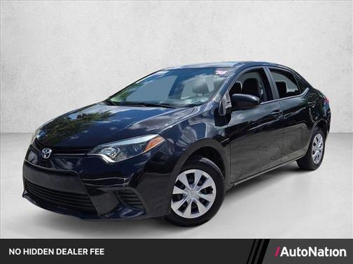 Black Sand Pearl 2016 Toyota Corolla L