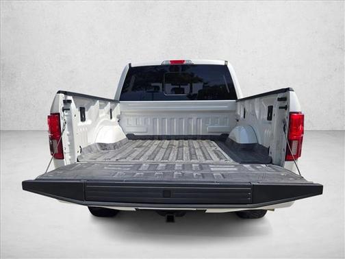 White Platinum Metallic Tri-Coat 2018 Ford F-150 Platinum