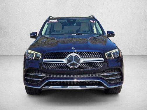Blue 2021 Mercedes-Benz GLE 350 4MATIC