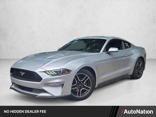 Ingot Silver Metallic 2018 Ford Mustang EcoBoost