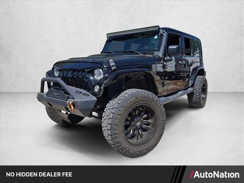 Black Clearcoat 2018 Jeep Wrangler JK Unlimited Altitude