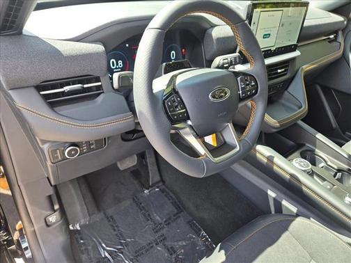 Agate Black Metallic 2026 Ford Explorer Tremor