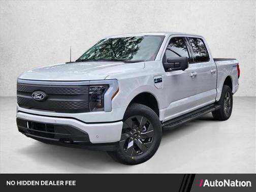 Oxford White 2025 Ford F-150 Lightning Flash