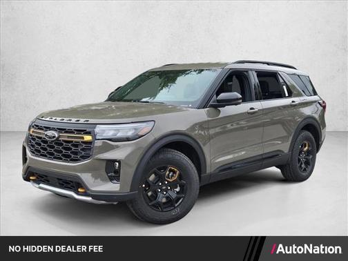 Marsh Gray 2026 Ford Explorer Tremor