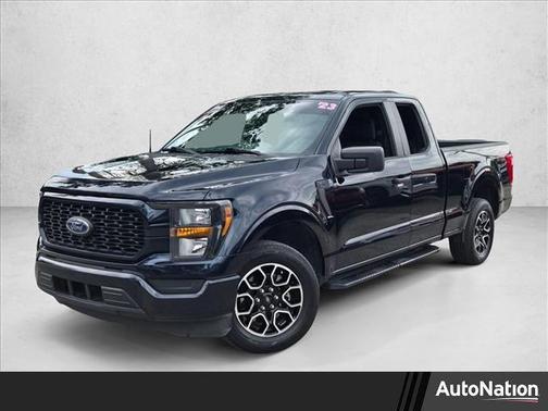 Antimatter Blue Metallic 2023 Ford F-150 XL