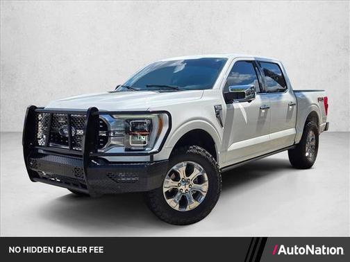 Star White Metallic Tri-Coat 2021 Ford F-150 Platinum