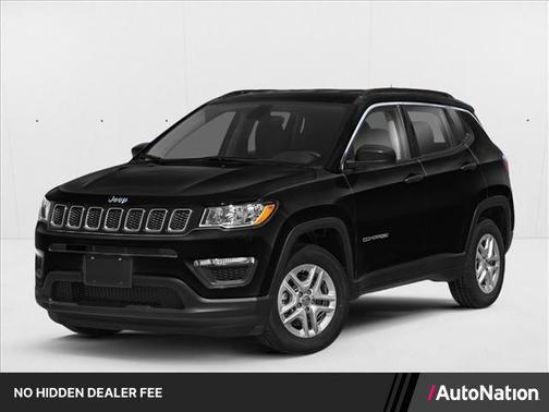 Diamond Black Crystal Pearlcoat 2021 Jeep Compass Latitude
