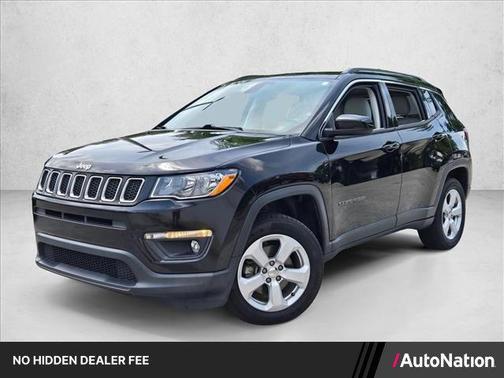 Diamond Black Crystal Pearlcoat 2021 Jeep Compass Latitude