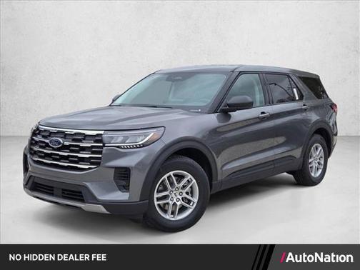 Carbonized Gray Metallic 2026 Ford Explorer Active
