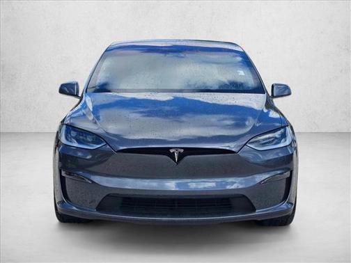 Stealth Grey 2023 Tesla Model X Plaid Tri Motor All-Wheel Drive
