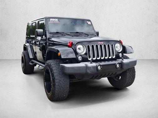Black Clearcoat 2018 Jeep Wrangler JK Unlimited Sahara