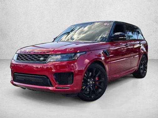 Firenze Red Metallic 2021 Land Rover Range Rover Sport HST MHEV