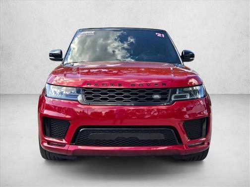 Firenze Red Metallic 2021 Land Rover Range Rover Sport HST MHEV