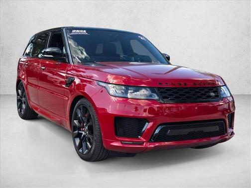 Firenze Red Metallic 2021 Land Rover Range Rover Sport HST MHEV
