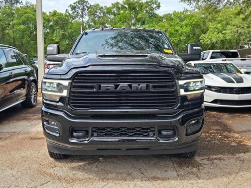 Diamond Black Crystal Pearlcoat 2024 RAM 3500 Laramie Mega Cab 4x4 6'4' Box