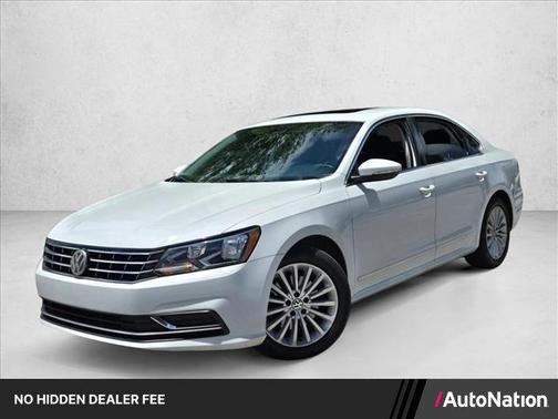 Pure White 2016 Volkswagen Passat 1.8T SE