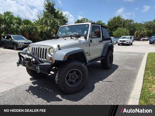 Silver/Gray 2007 Jeep Wrangler X