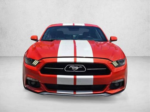 Competition Orange 2015 Ford Mustang GT Premium