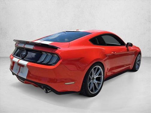 Competition Orange 2015 Ford Mustang GT Premium