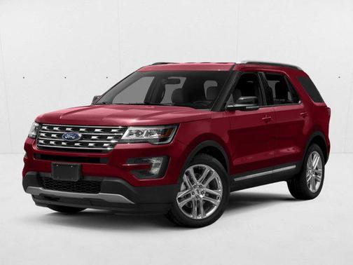 Ruby Red Metallic Tinted Clearcoat 2017 Ford Explorer XLT