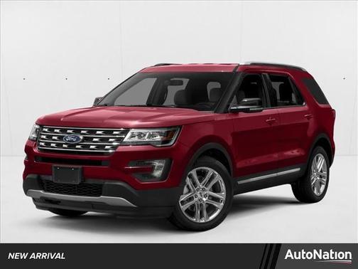 Ruby Red Metallic Tinted Clearcoat 2017 Ford Explorer XLT