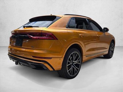 Dragon Orange Metallic 2021 Audi Q8 55 Prestige