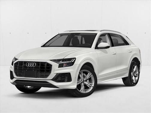 Dragon Orange Metallic 2021 Audi Q8 55 Prestige