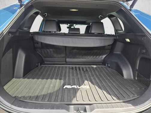 Cavalry Blue/Midnight Black Metallic 2022 Toyota RAV4 Hybrid SE