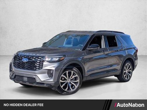 Carbonized Gray Metallic 2026 Ford Explorer ST-Line