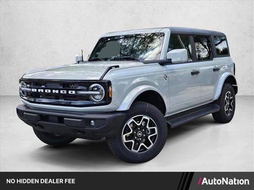 Avalanche Gray 2026 Ford Bronco Outer Banks