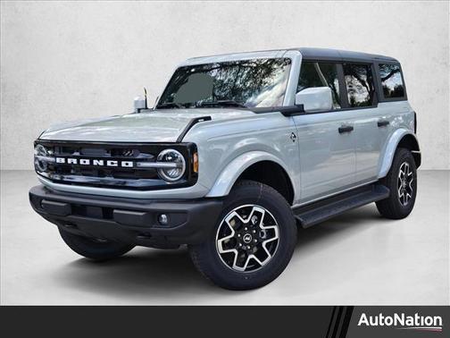 Avalanche Gray 2026 Ford Bronco Outer Banks