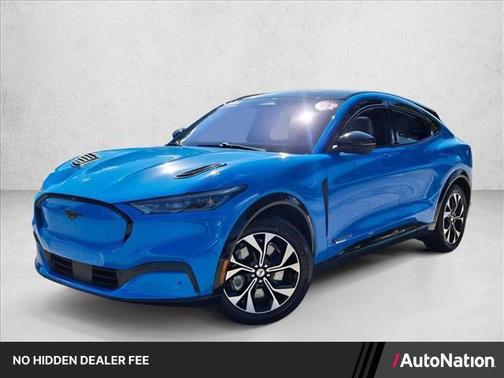 Grabber Blue Metallic 2022 Ford Mustang Mach-E Premium