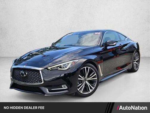 Black Obsidian 2022 INFINITI Q60 LUXE