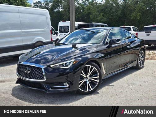 Black Obsidian 2022 INFINITI Q60 LUXE