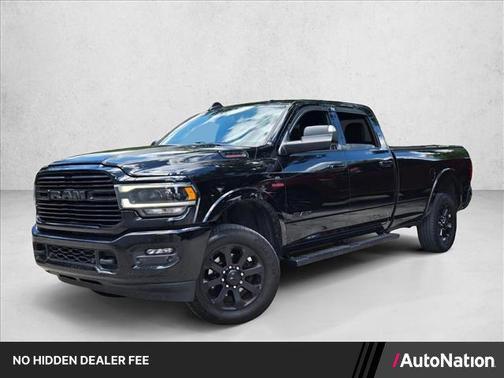 Diamond Black Crystal Pearlcoat 2022 RAM 3500 Laramie Crew Cab 4x4 8' Box