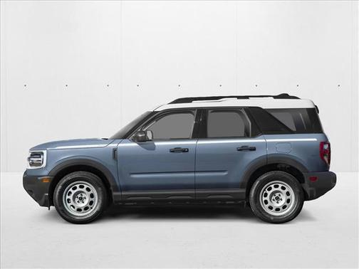 Azure Gray Metallic Tri-Coat 2026 Ford Bronco Sport Heritage