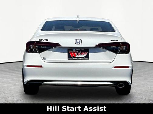 Platinum White Pearl 2026 Honda Civic Sport