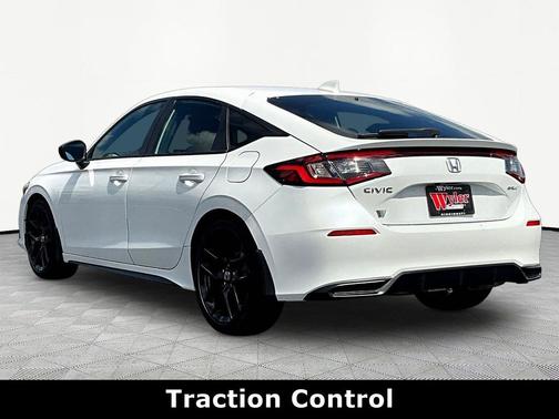 Platinum White Pearl 2024 Honda Civic Sport