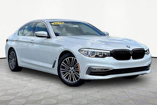 White Metallic 2018 BMW 530e iPerformance