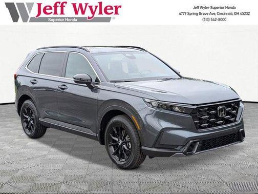 Meteorite Gray Metallic 2026 Honda CR-V Hybrid Sport AWD