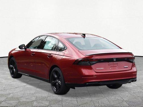 Radiant Red Metallic 2026 Honda Accord Hybrid Sport-L