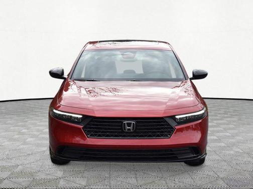 Radiant Red Metallic 2026 Honda Accord Hybrid Sport-L