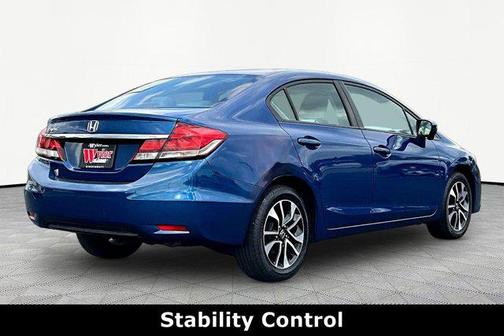 Dyno Blue Pearl 2015 Honda Civic EX