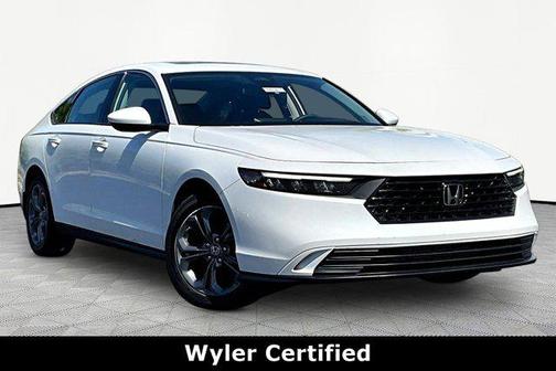 Platinum White Pearl 2023 Honda Accord EX