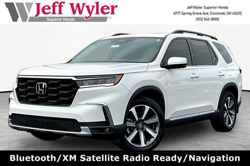 Platinum White Pearl 2025 Honda Pilot Elite