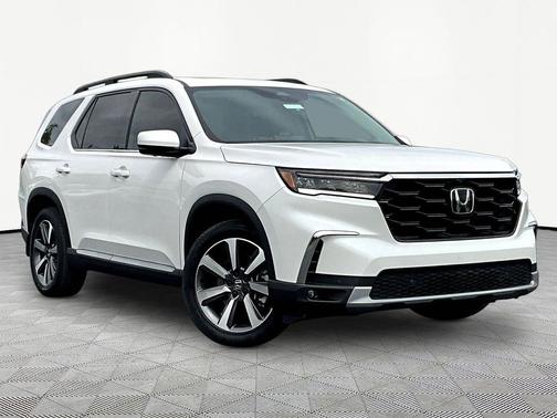 Platinum White Pearl 2025 Honda Pilot Elite